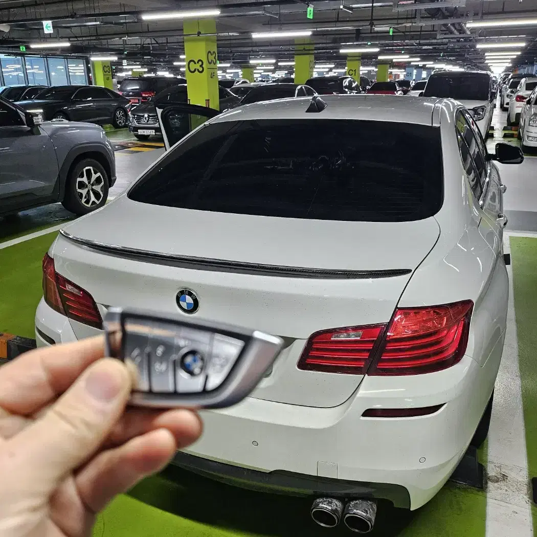 BMW 전연식 차량키 회로기판 손상 주파수 고장 복구 수리 스페어키 복사