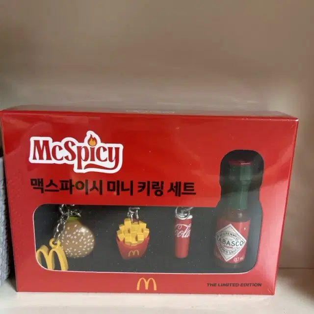 맥도날드 맥스파이시 미니 키링