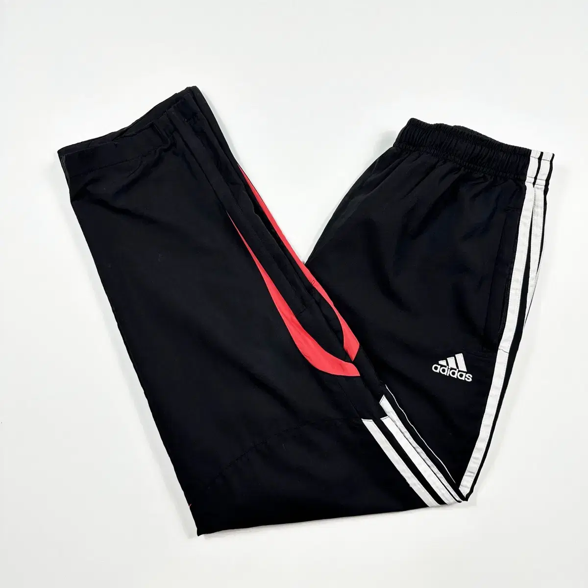 (M) Adidas Woven Football Training Pants Black