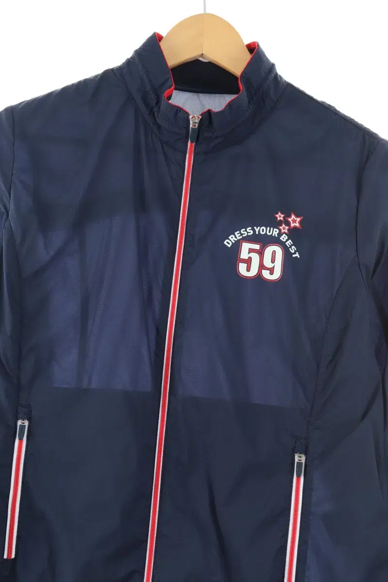 W(M) Ping Zip Up Windbreaker Jacket Navy Lightweight Golf Slim Fit-F50C