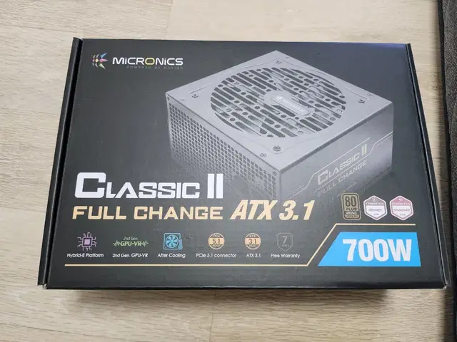 마이크로닉스 클래식 2 80 브론즈 700W 풀 체인지