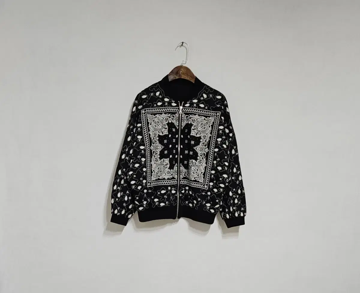 Imported embroidered sweater