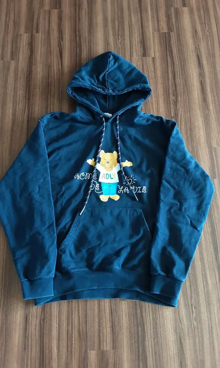 Akhmedravy (ADLV) Navy Teddy Bear Hoodie