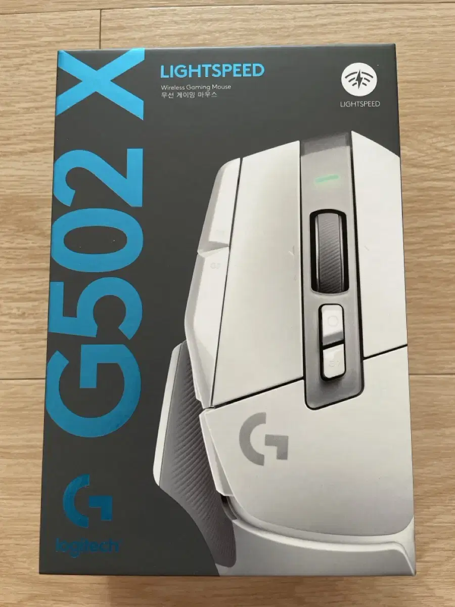 로지텍 G502 X LIGHTSPEED 화이트 단순개봉