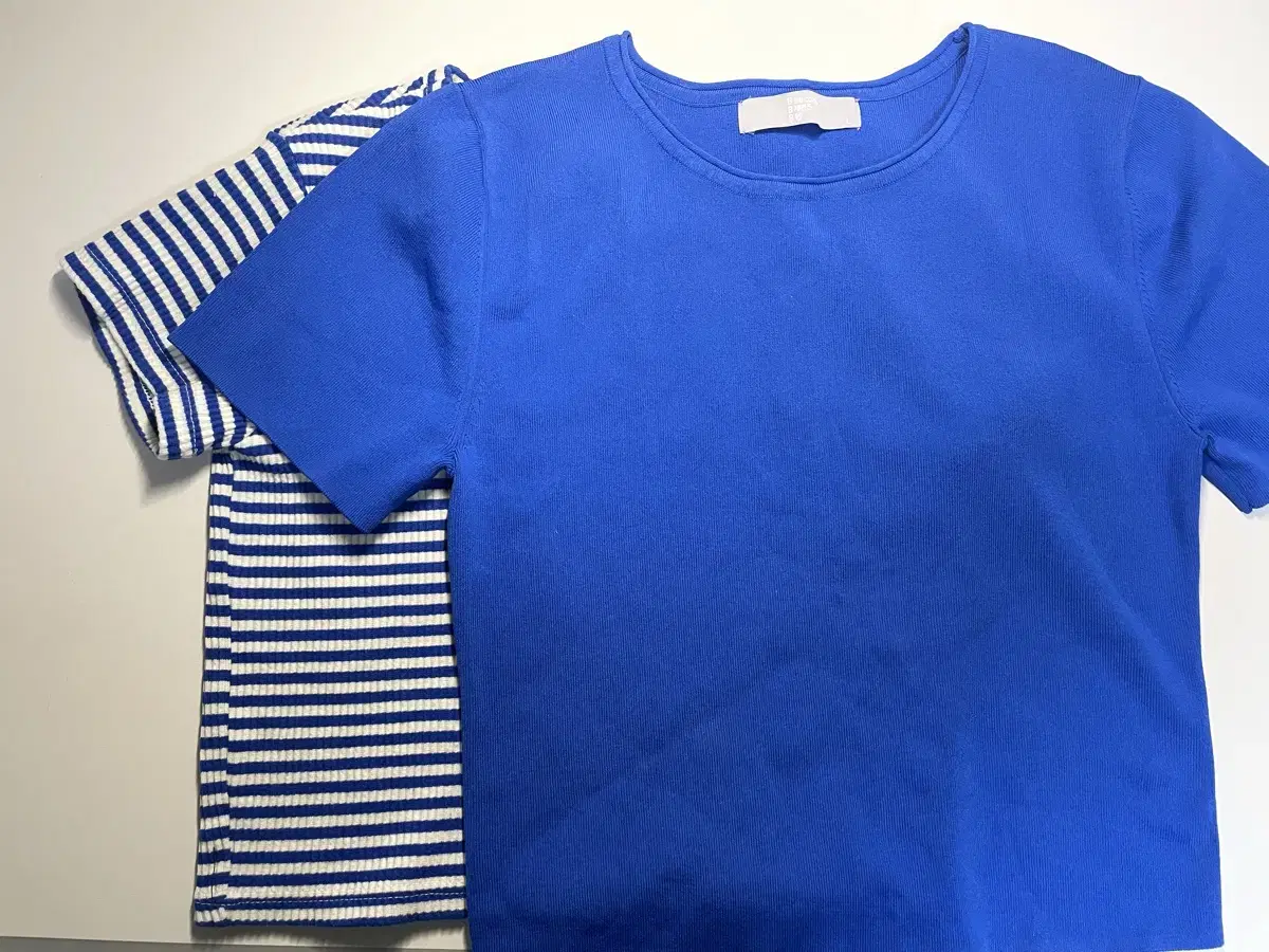 Eight Seconds Blue Crop/Bonded Striped Crop Bulk