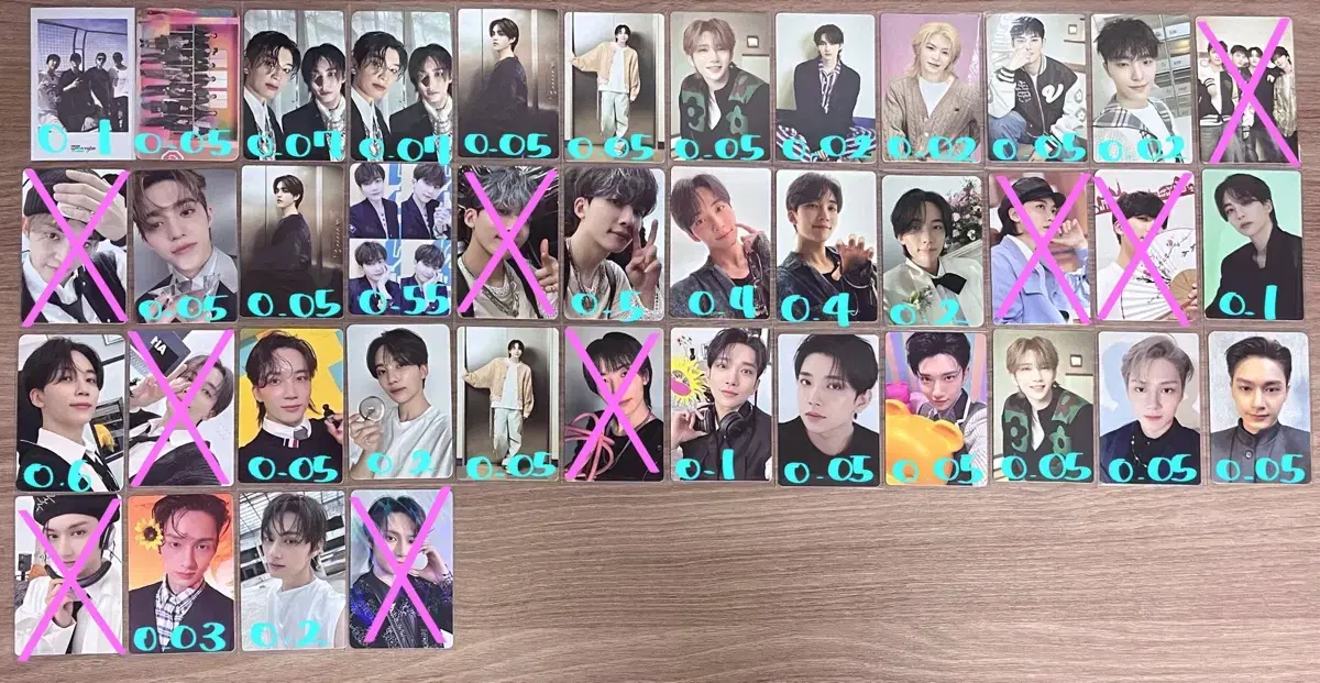 Seventeen photocards, Caratland tc Bulk wts (lots of hoshi)