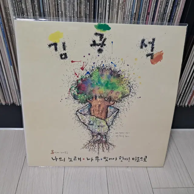 LP..김광석3집 초반(1992년)잊어야한다는 마음으로