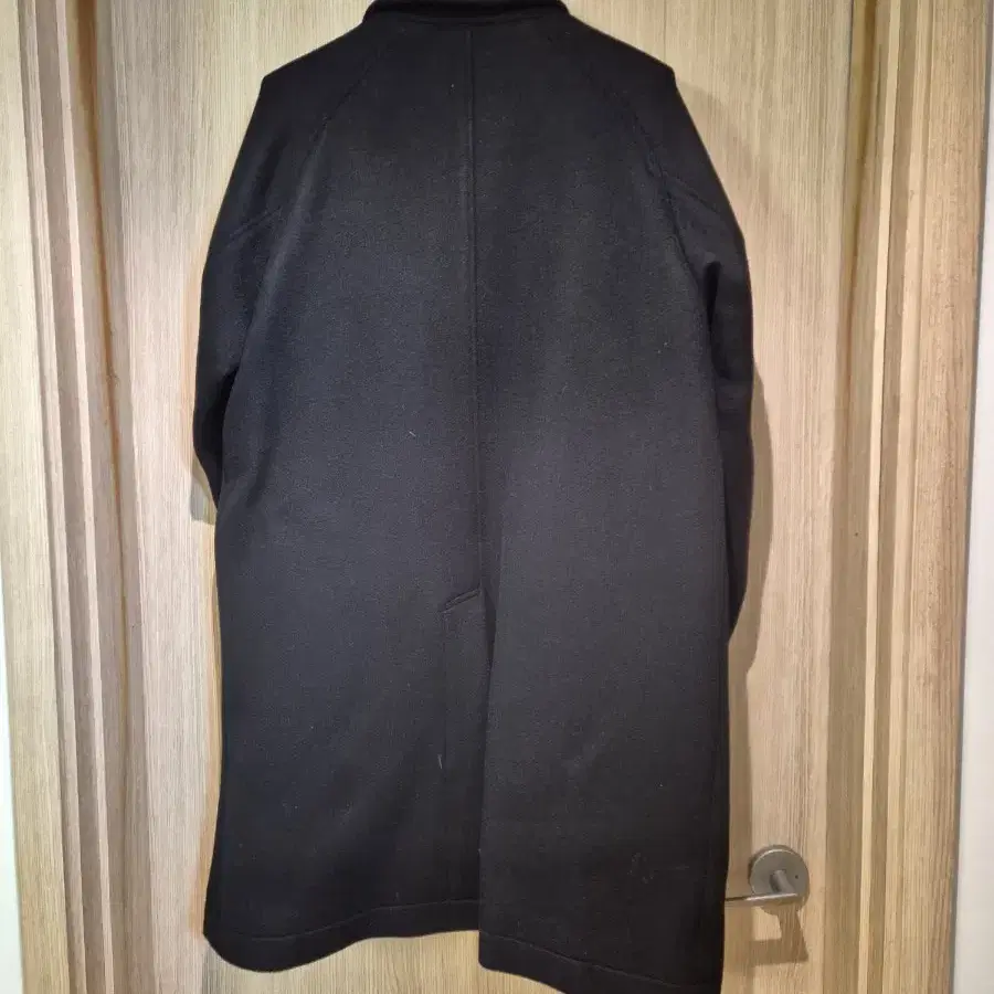 유니폼브릿지 19fw wool balmacaan coat black