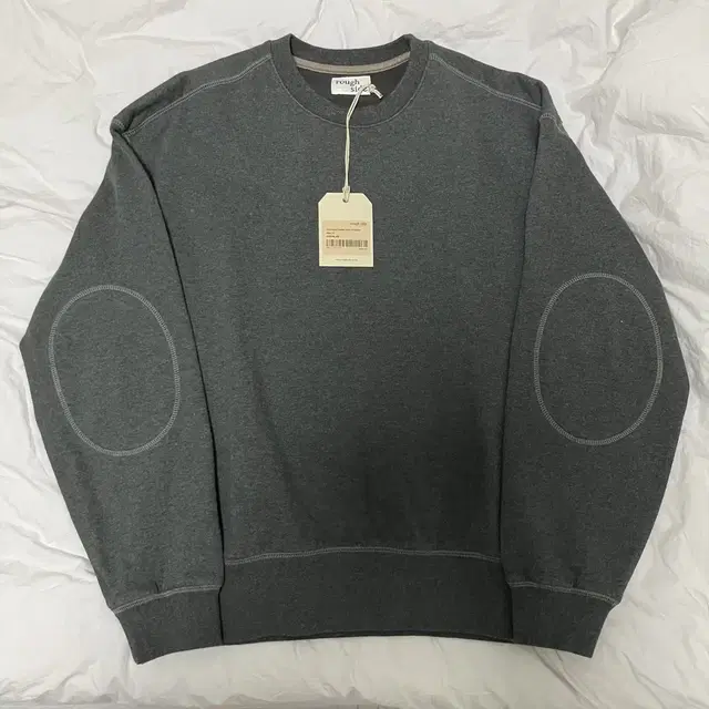 러프사이드 Oversized Sweat Shirt Graphite 맨투맨