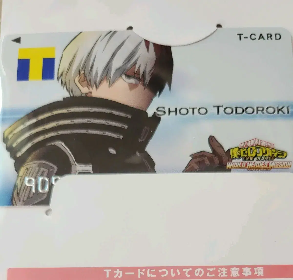 Hiroaka Todoroki T-Card A Transportation Card Unsealed