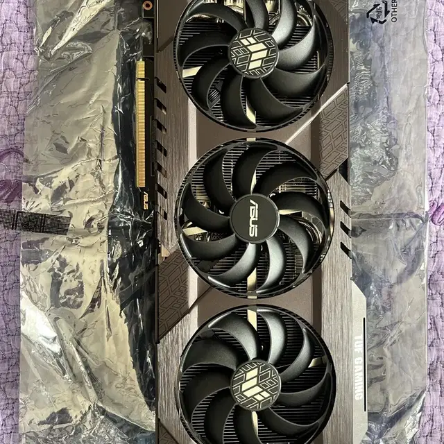 엔비디아 지포스 RTX 3070TI Tuf [채굴X,사용감 없음]