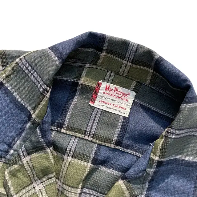 60's Luxury Flannel Open Collar Shirts