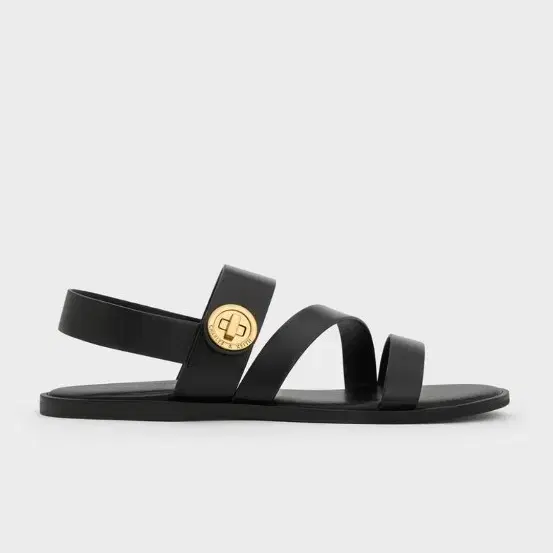 찰스앤키스 샌들 Yara Turn Lock Strappy Sandals