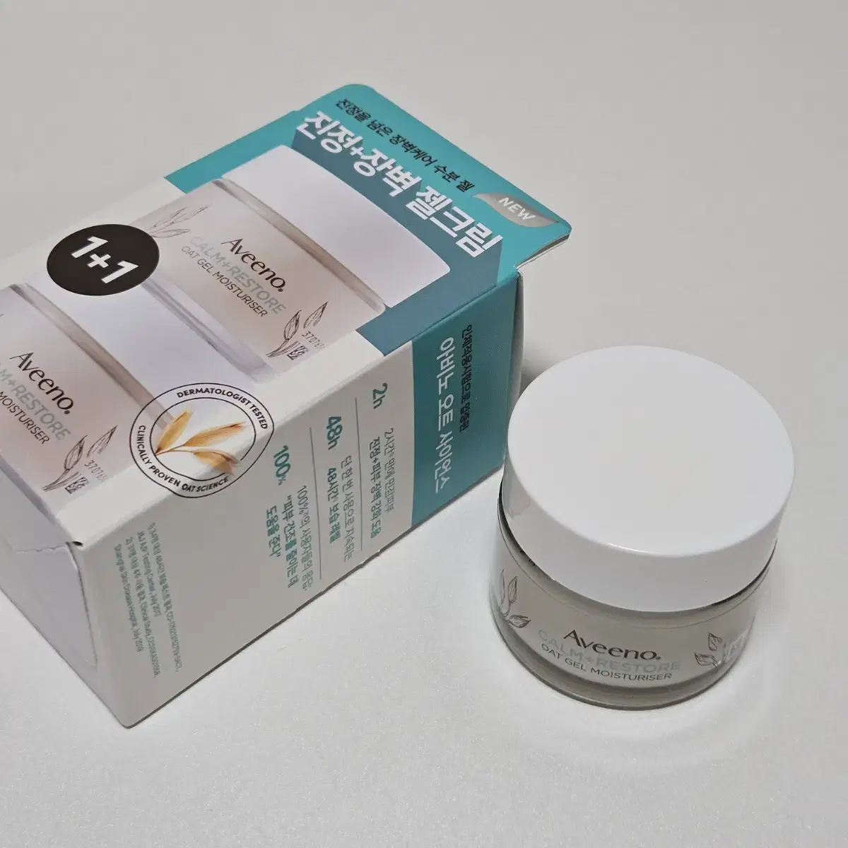 (New Product) New Avino Moisture Cream Cam & Restore Oat Gel Moisturizer