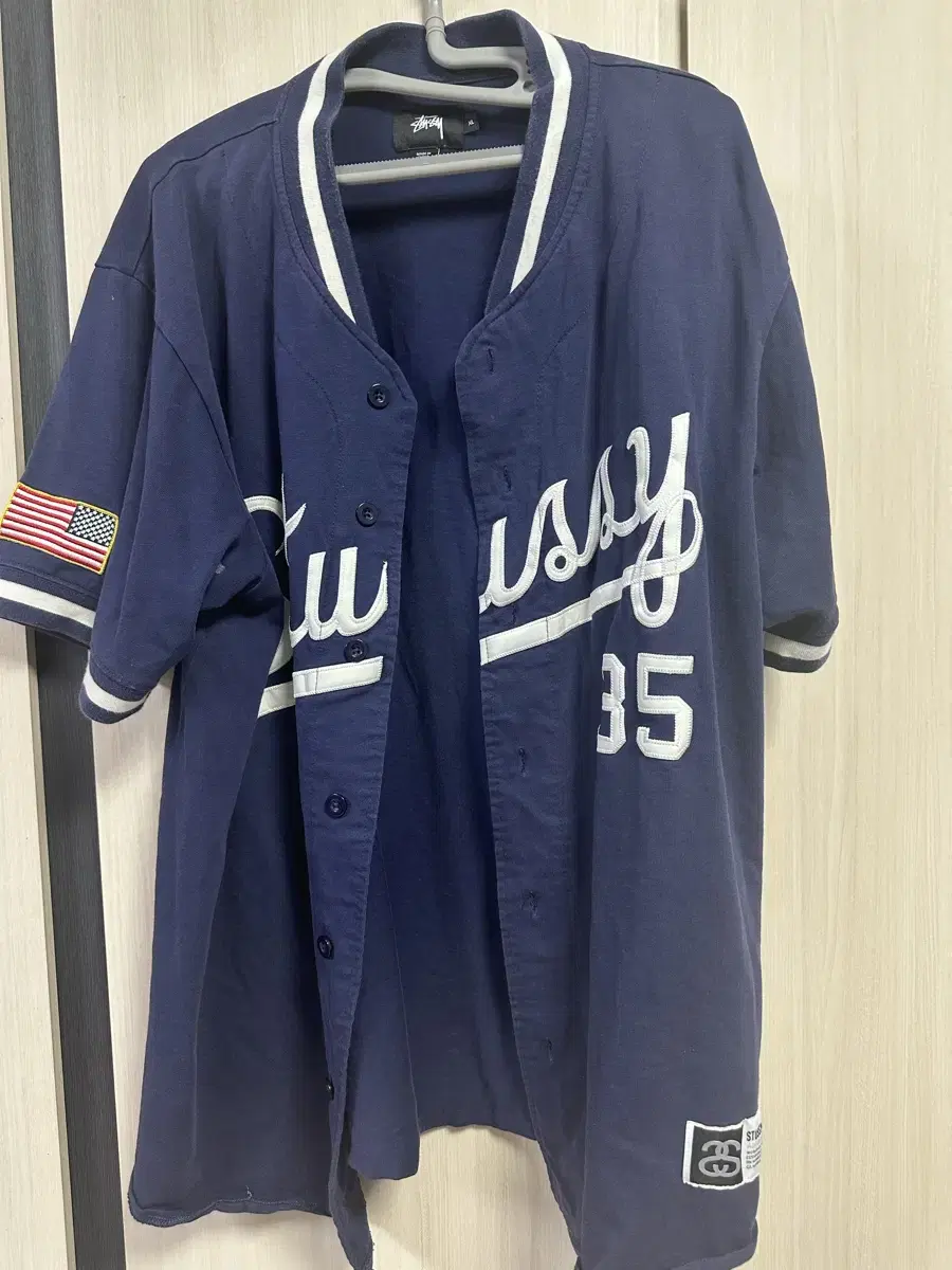 Stussy Baseball Shirt XL