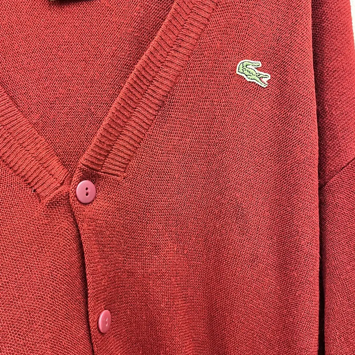 90s Lacoste 라코스테 가디건 (made in spain)