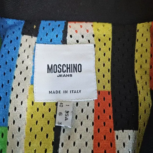 모스키노 진스 (MOSCHINO JEANS) 울혼방 롱코트