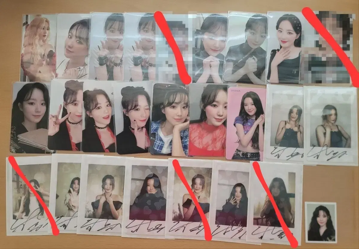 (Female) gidles shuhua photocard source