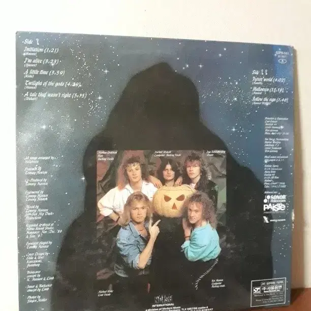 헤비메탈 헬로윈 Helloween 록엘피 바이닐 vinyl Rocklp