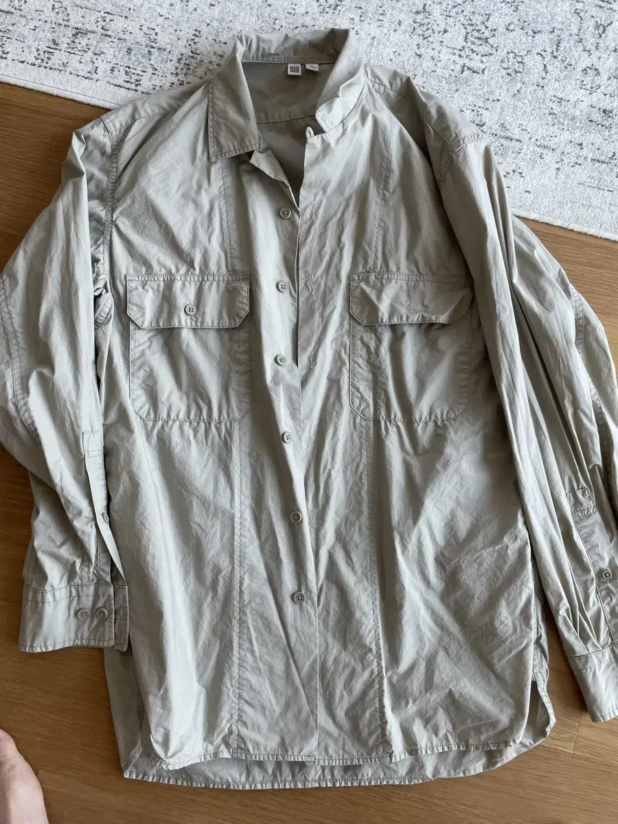 Uniqlo U Safari Shirt Beige M