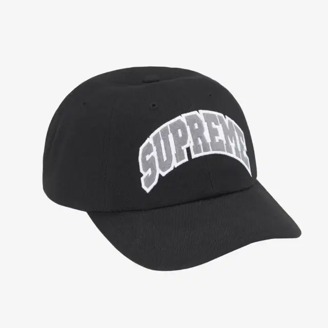 Supreme Felt Arc 6-Panel Black - 24FW