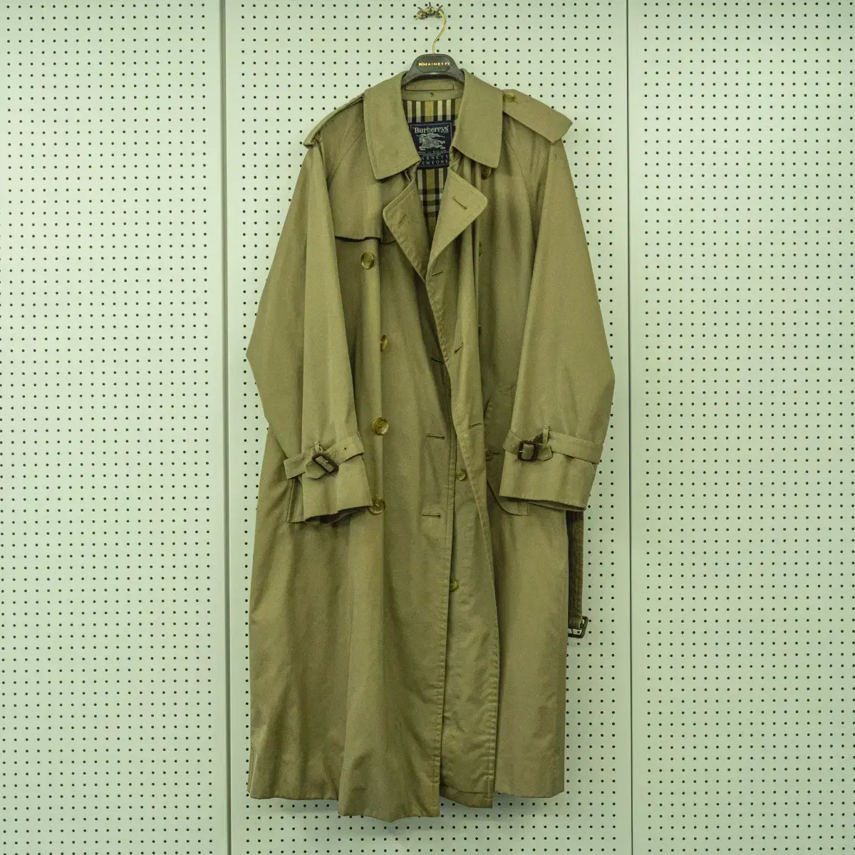 80's Burberry One-Panel Trench Coat