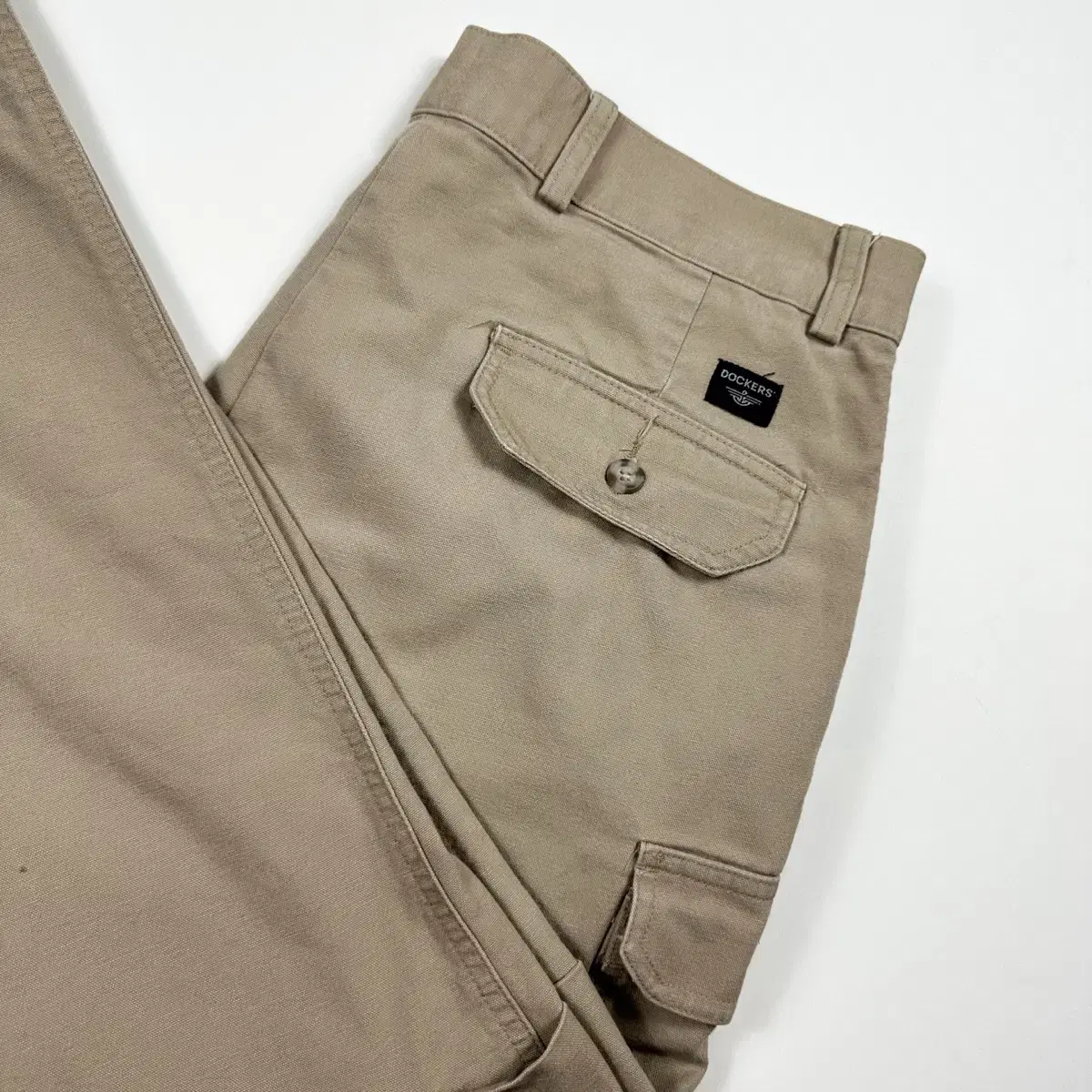 VTG Vintage Carpenter Beige Cargo Pants (36")