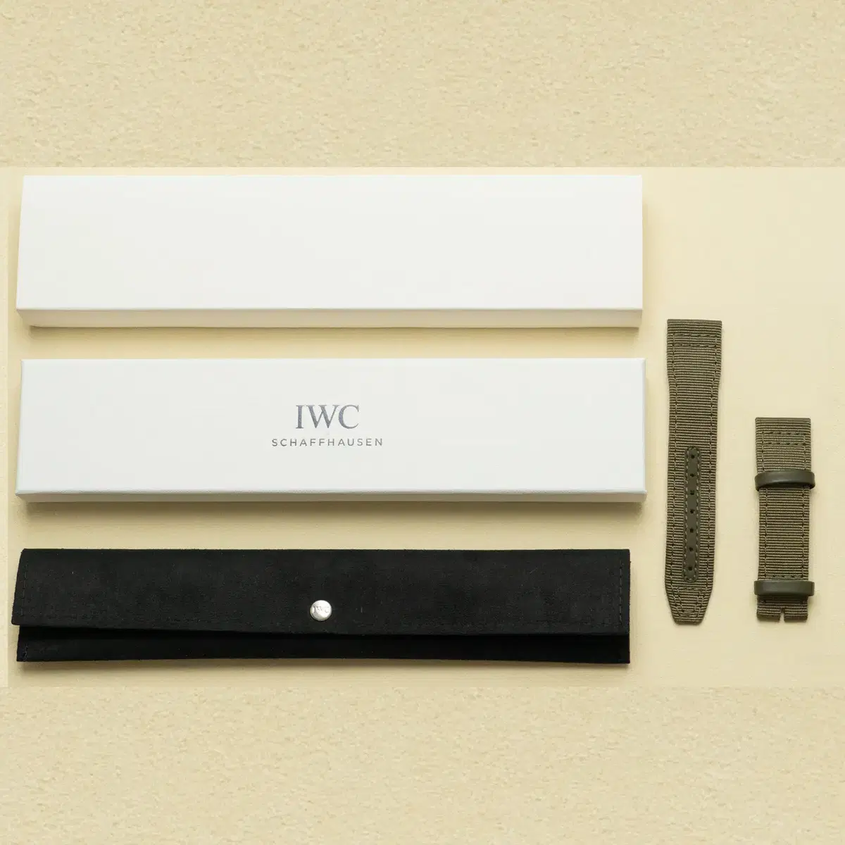 IWC 정품 패브릭 스트랩 20mm