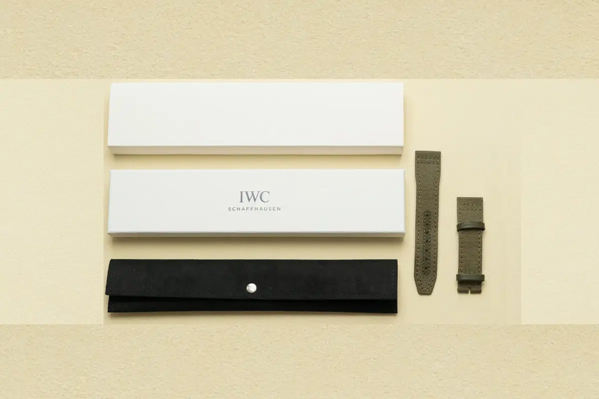 IWC 정품 패브릭 스트랩 20mm