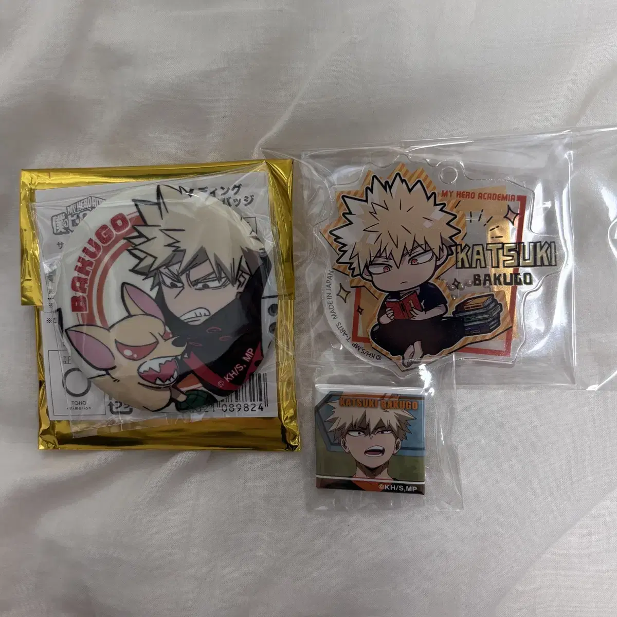 Hiroaka Bakugo Animals Can Badge Exchange (Todoroki Shoto) WTS