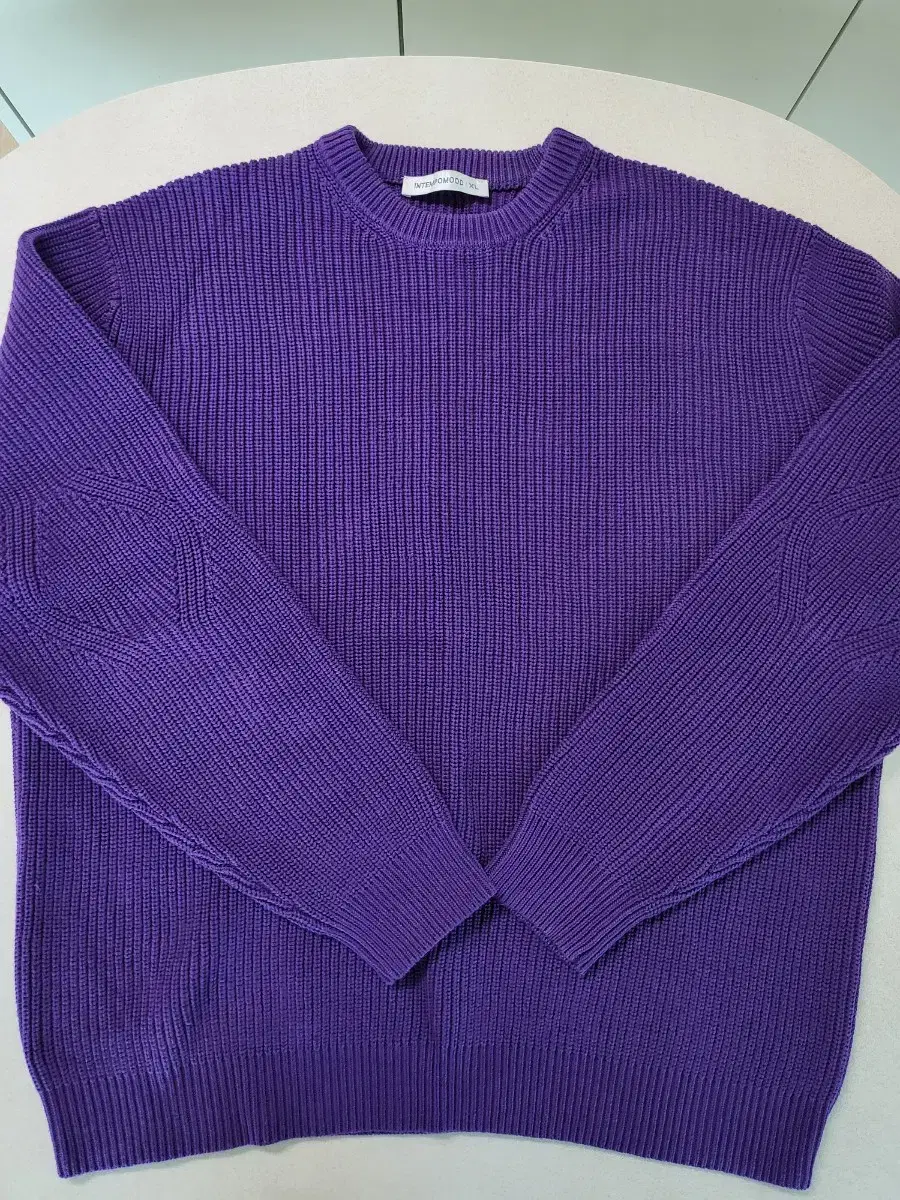 Intemperate Purple Knit