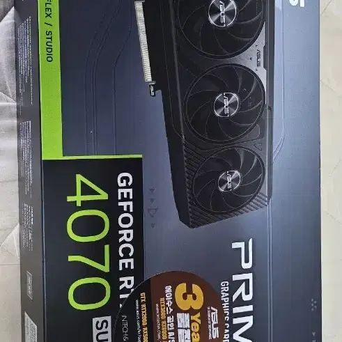 ASUS RTX 4070 SUPER 프라임 미개봉