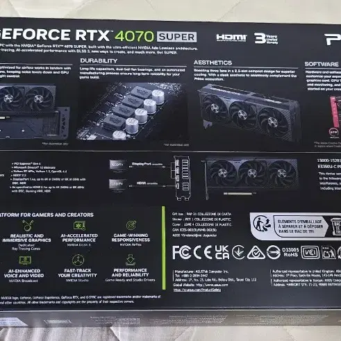 ASUS RTX 4070 SUPER 프라임 미개봉