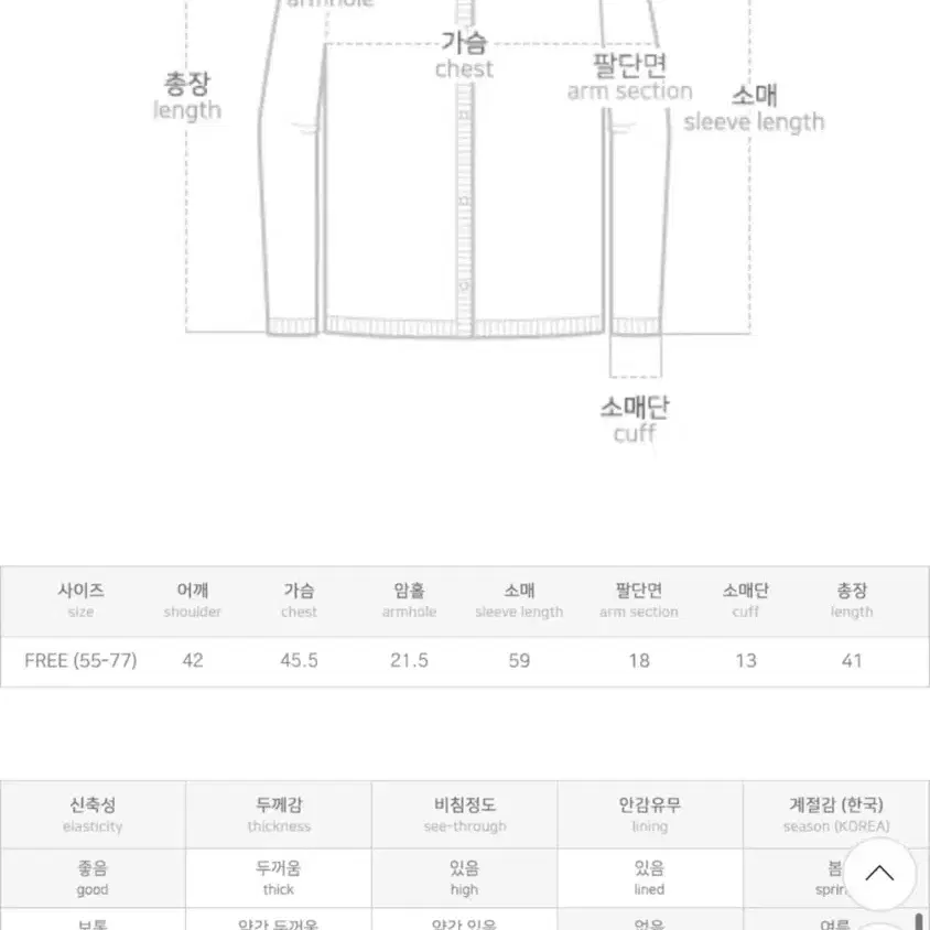 당당걸 여름 가디건(새상품, 미착용. 텍O) 세이빗 린넨 크롭