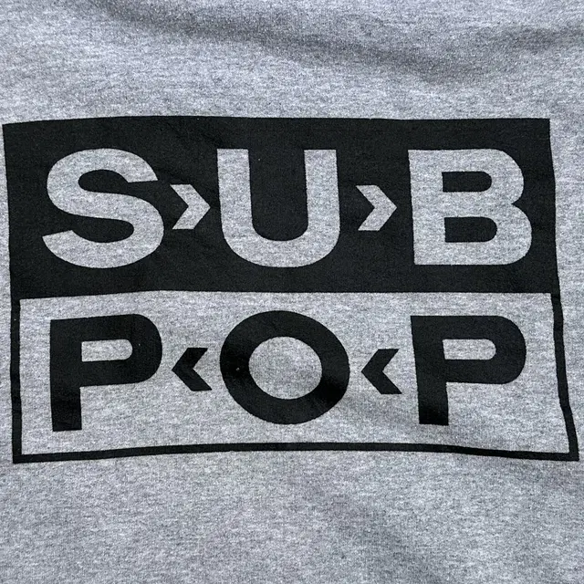 90s sub pop (Bootleg) 빈티지 밴드티