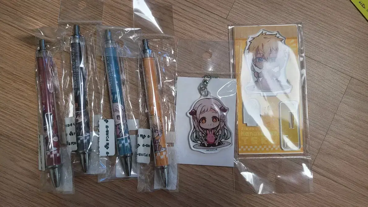 Jibakboy Hanakogun Ballpoint Pen Acrylic, keyring sells in bulk (1.8 today only)