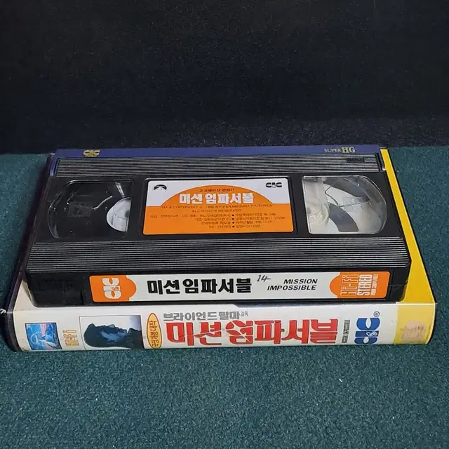 비디오테이프[VHS] 톰크루즈 미션임파서블/액션영화