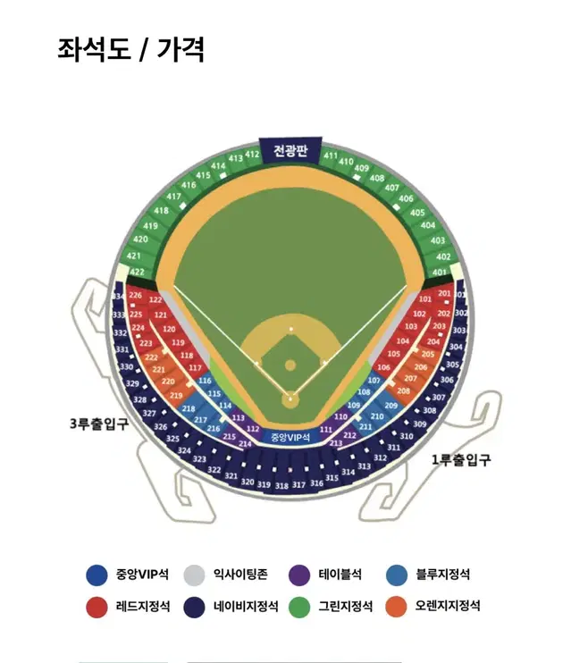 준플레이오프 LG vs KT 엘지트윈스 kt위즈 4차전 3루 스카이존