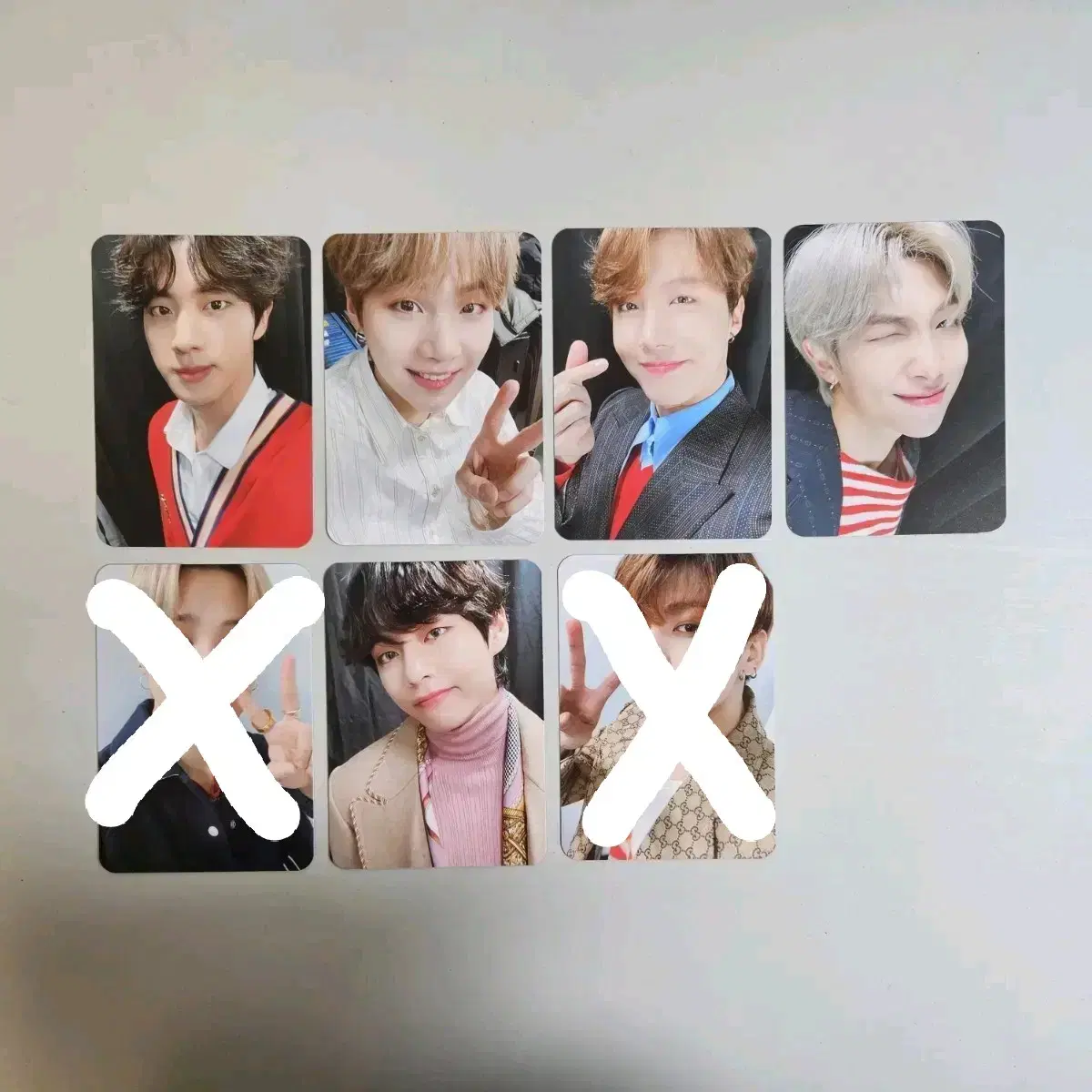 Bangtan Amibam Suevam photocard Bulk of 7 minipokas