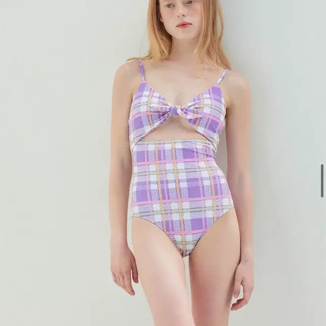 오프닝 23 Daisy One Piece - Lavender Check