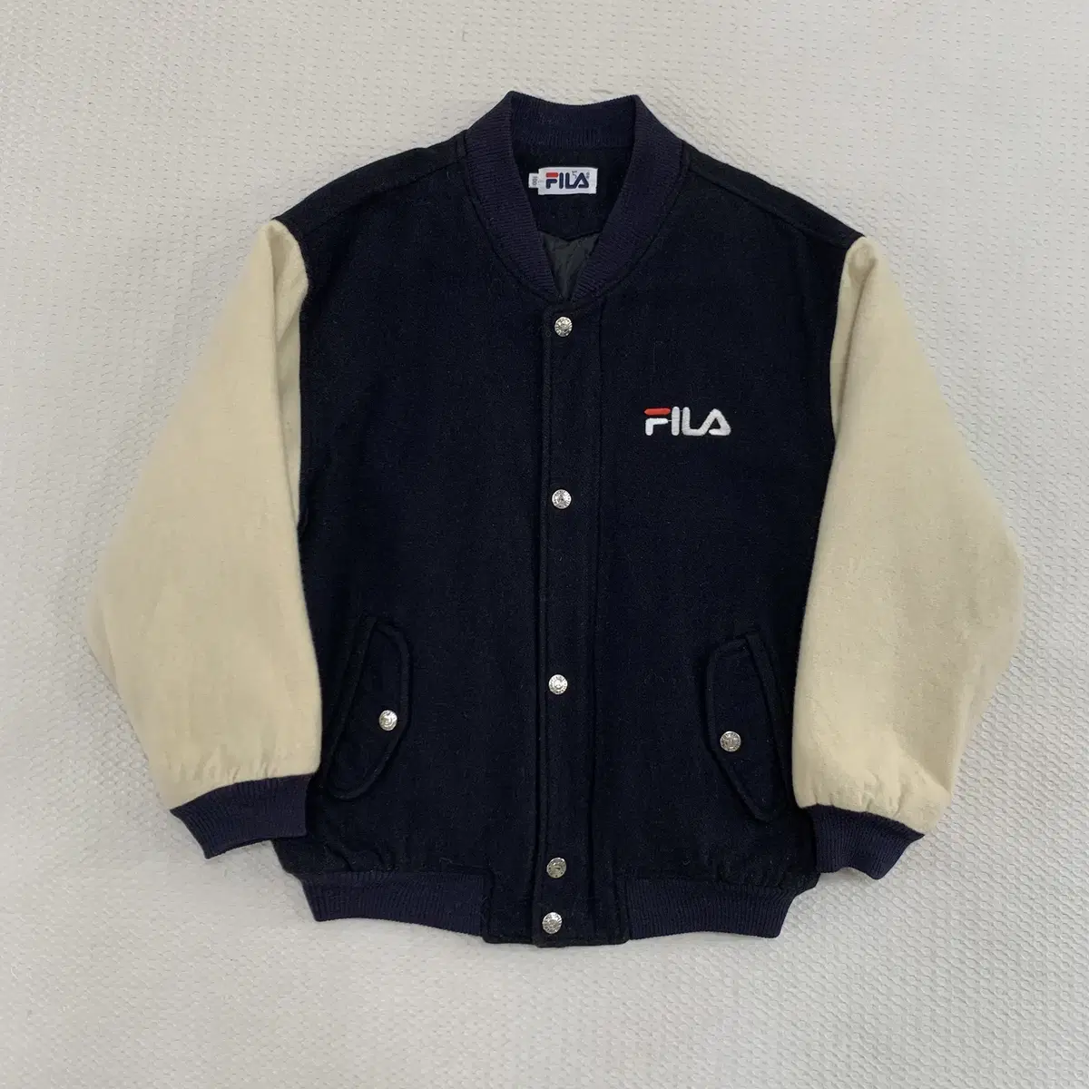 [L]Pilar Old School Wool Varsity Jacket (B2-14-56)