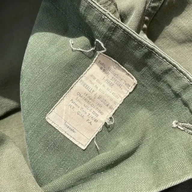 50's U.S. Army Drab One Piece Coveralls