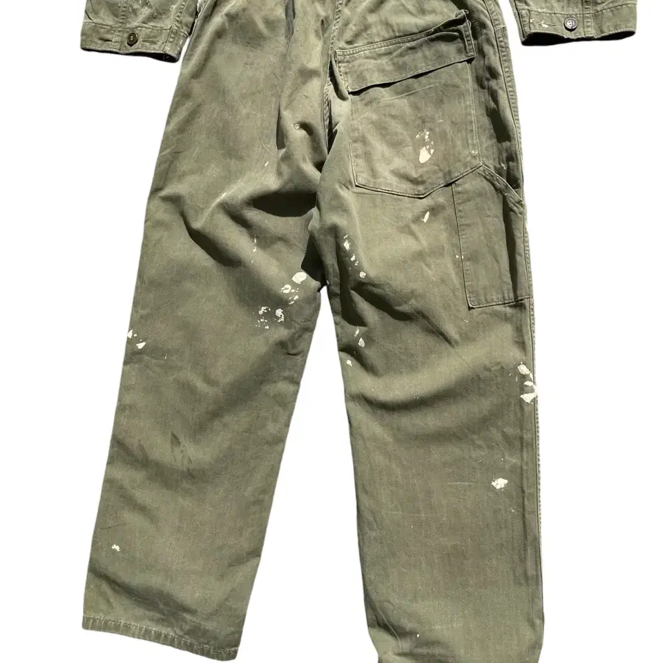 50's U.S. Army Drab One Piece Coveralls