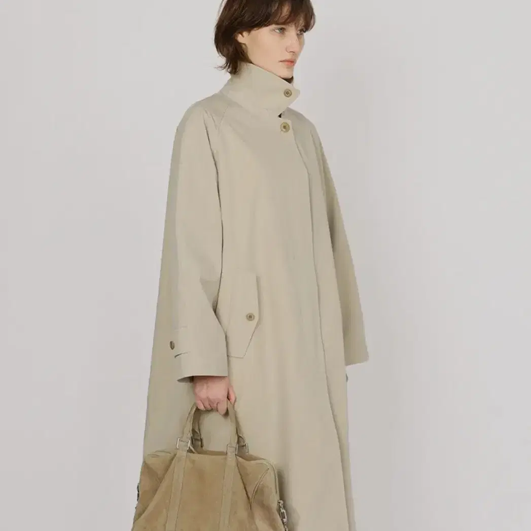 로우 Harper soutien collar coat