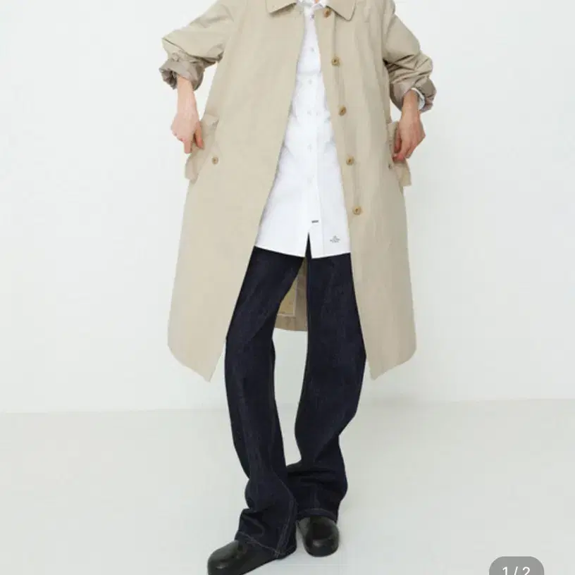 로우 Harper soutien collar coat