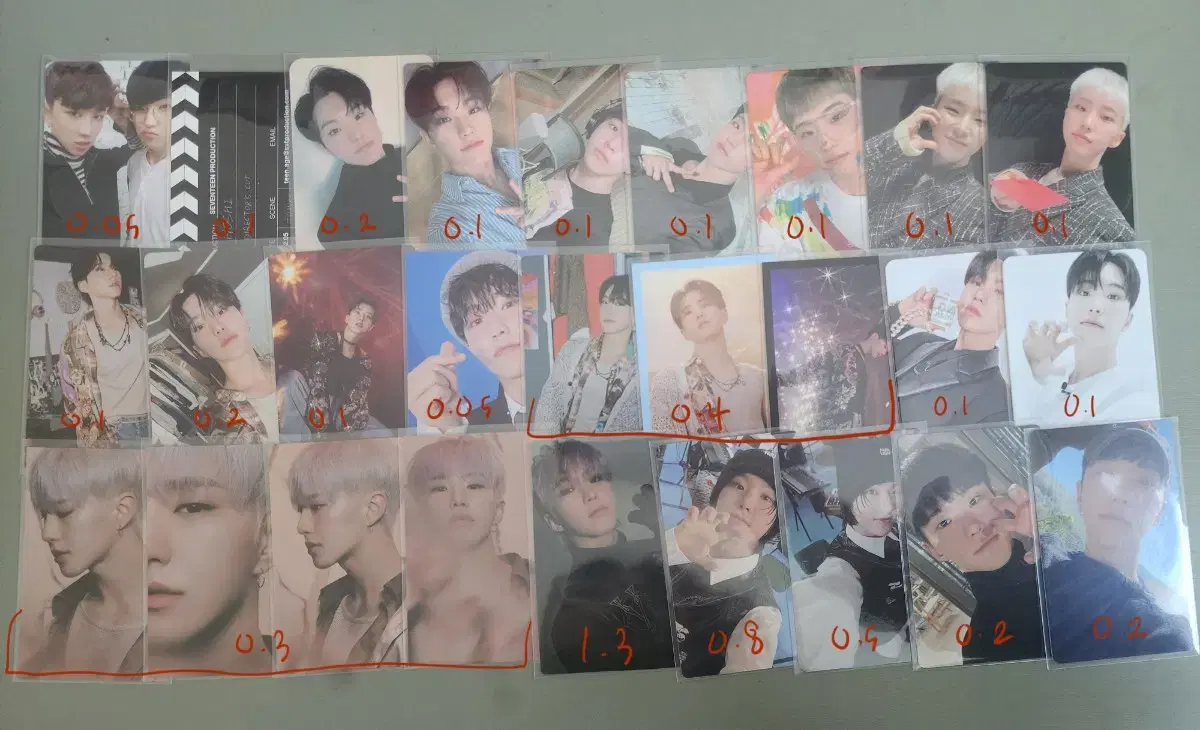 Seventeen hoshi album photocard ld WTS