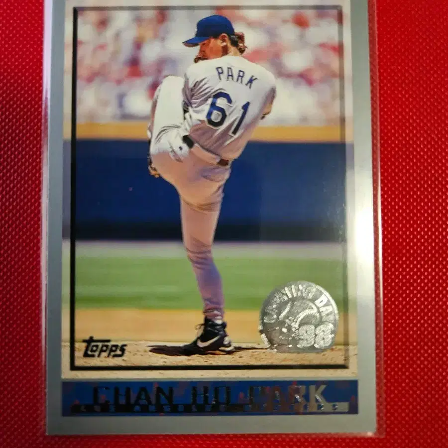 박찬호 1998 Topps Opening Day 카드