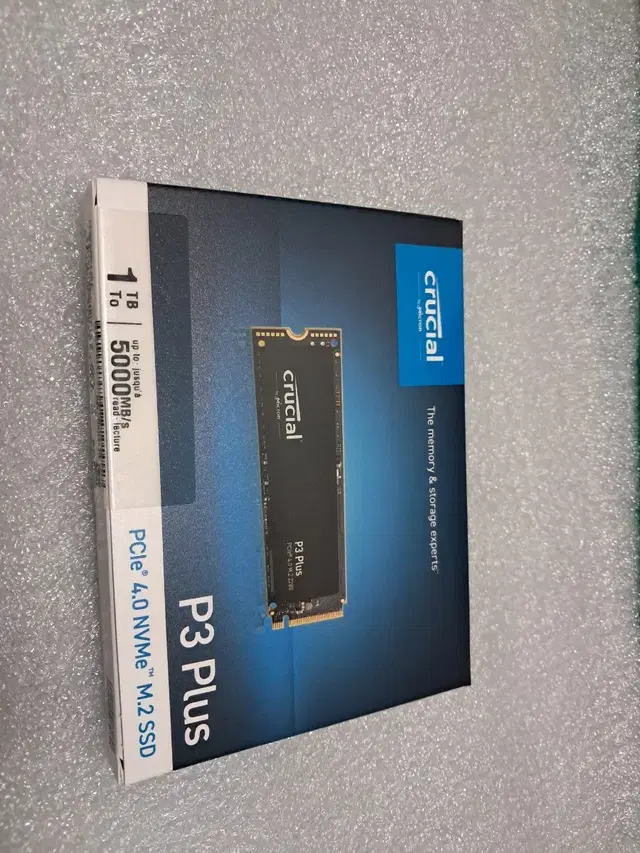 크루셜 NVME M.2 1TB PLUS 새상품 미개봉