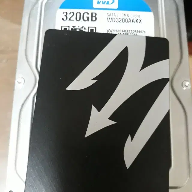 갤럭시 gamer L ssd 120gb+ wd blue 320gb hdd