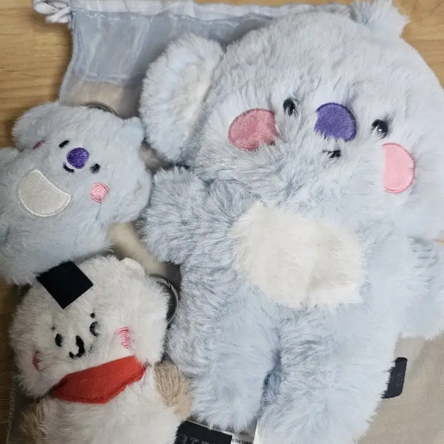 BTS 방탄소년단 BT21 플랫퍼 인형 키링 코야 알제이 양도 KOYA